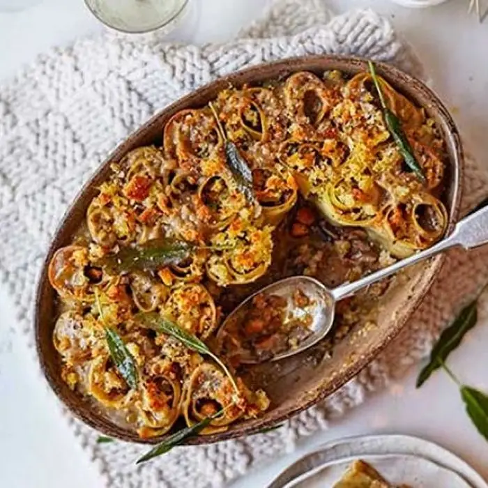 Britain's Wild Mushroom & Chestnut Roll-Up