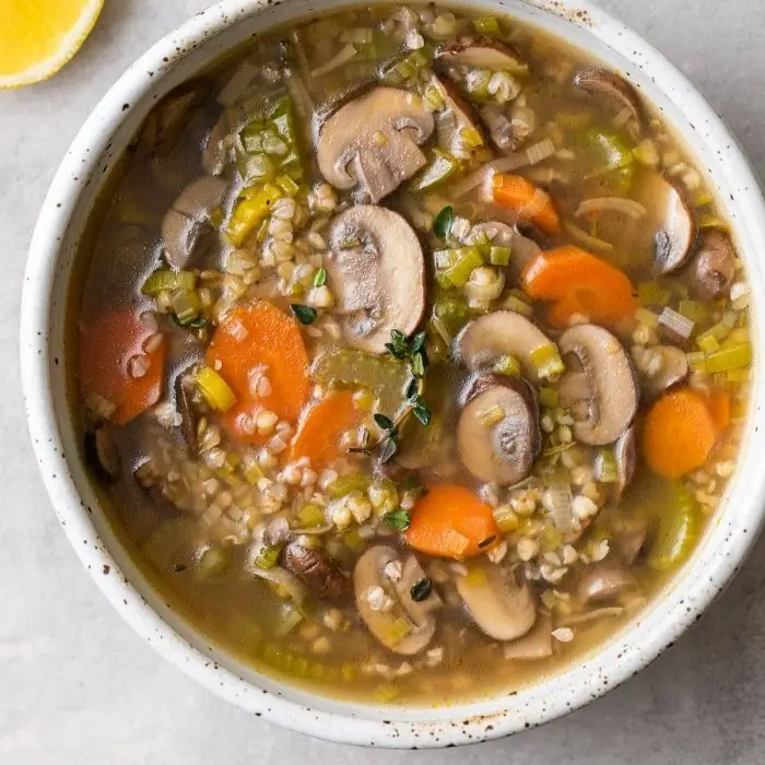 Croatia's Earthy Mushroom & Buckwheat Bowl