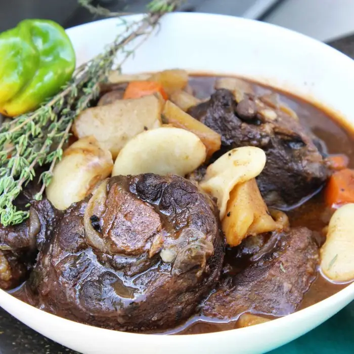 Island-Style Braised Tails & Bean Bonanza