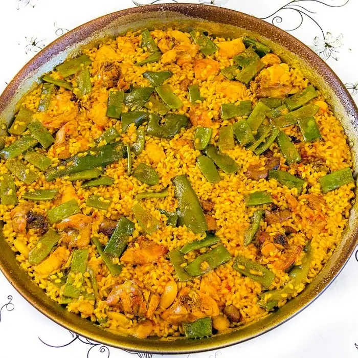 Spain's Golden Saffron Rice Seafood Spectacular