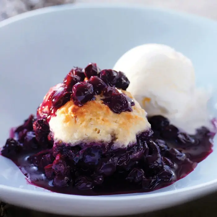 Berry-Stuffed Biscuit Bliss with Peach Pizzazz