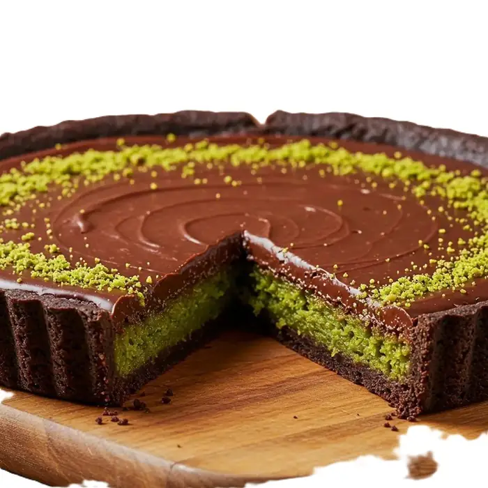 Desert Gold: Pistachio-Chocolate Cake of Wonders